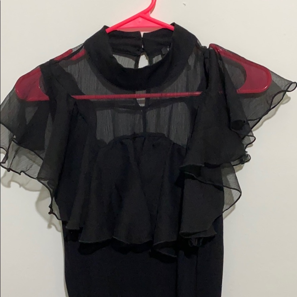 Black bodysuit size XS/S. NWOT